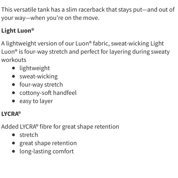 Lululemon Cool Racerback - Picture 2 of 5